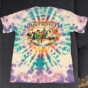Jimmy Buffett Tie-Dye T-Shirt 2008 Tour